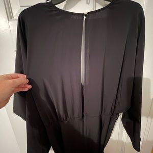 Black Top Shop Maxi Dress - 14